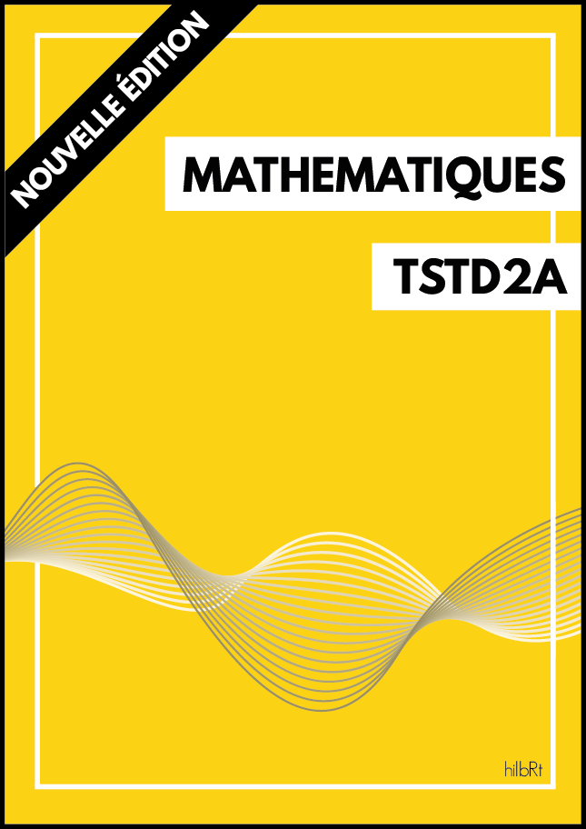Couverture du manuel hilbRt - Mathématiques TSTD2A